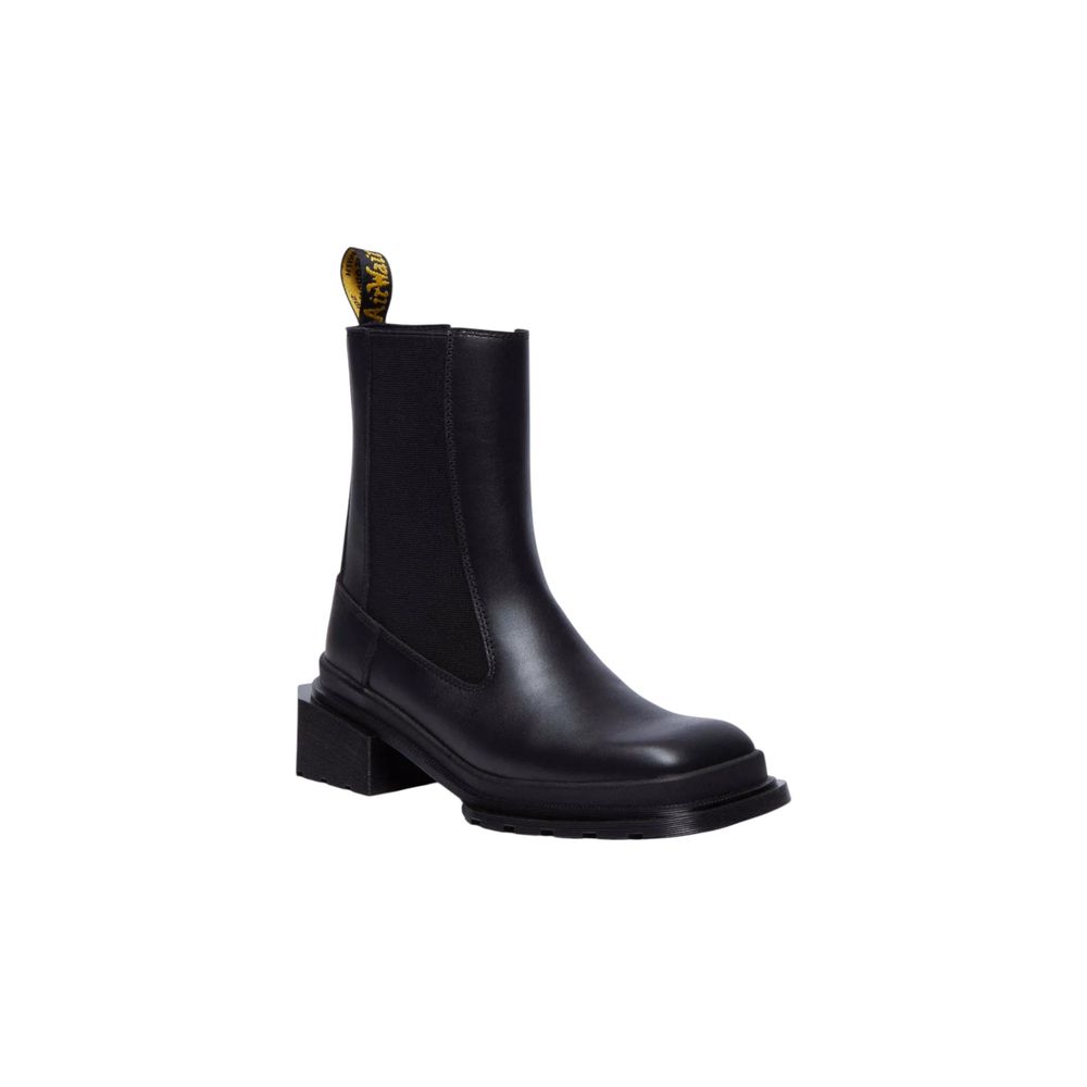 Dr. Martens Black Leather Ankle Boots