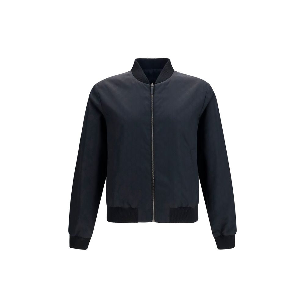 Gucci Black Polyamide Bomber