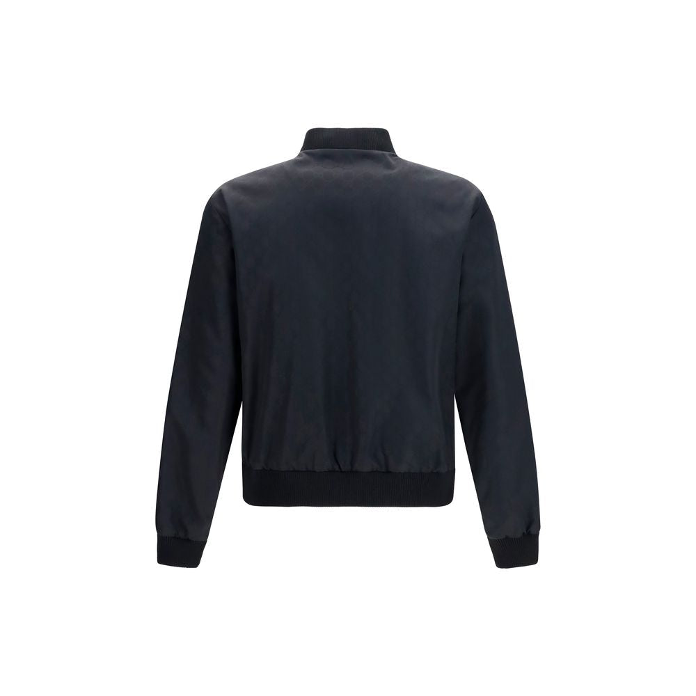 Gucci Black Polyamide Bomber