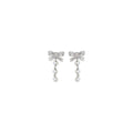 Self-Portrait Silver Brass Earrings