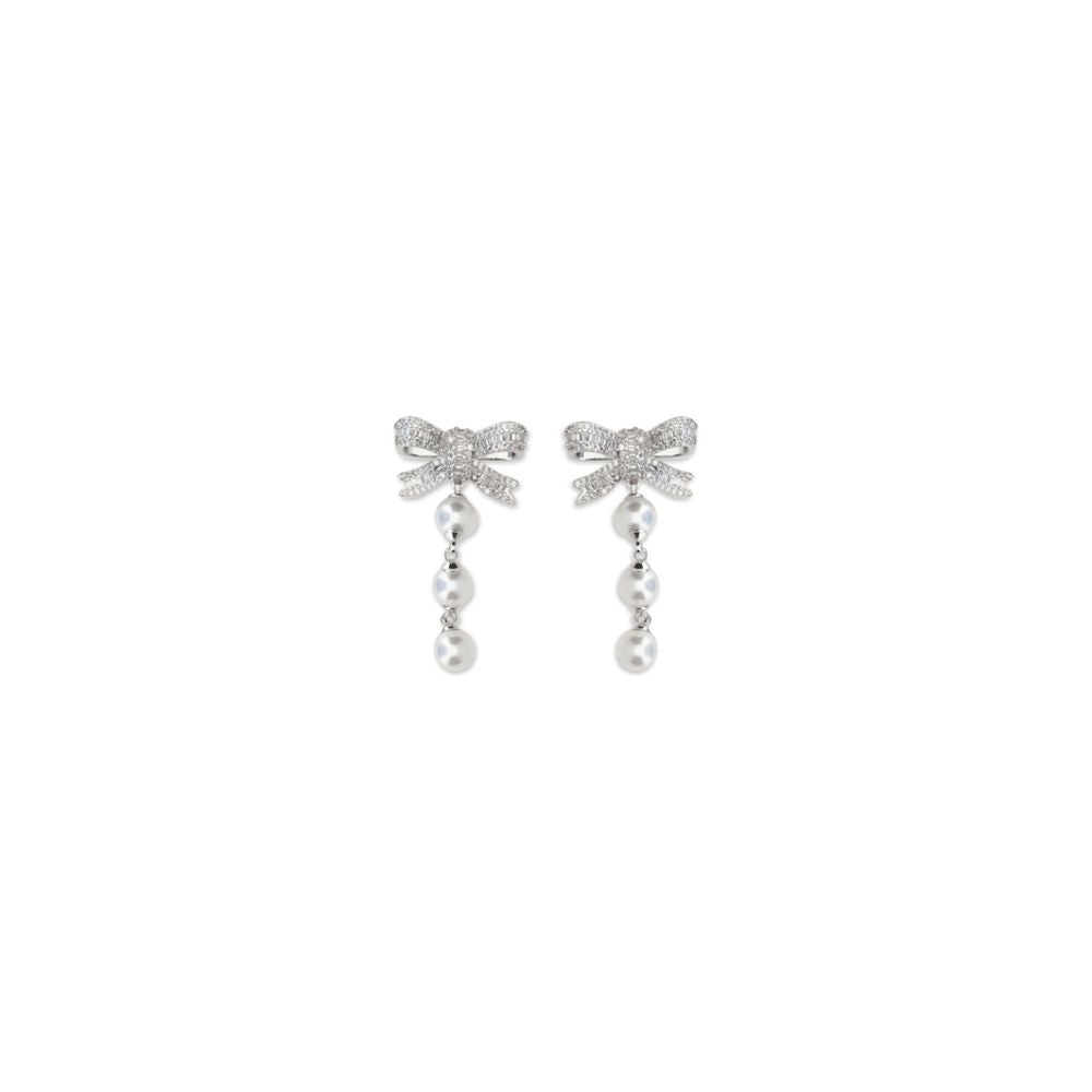 Self-Portrait Silver Brass Earrings