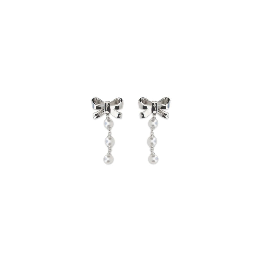 Self-Portrait Silver Brass Earrings