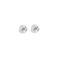 Self-Portrait Silver Brass Earrings