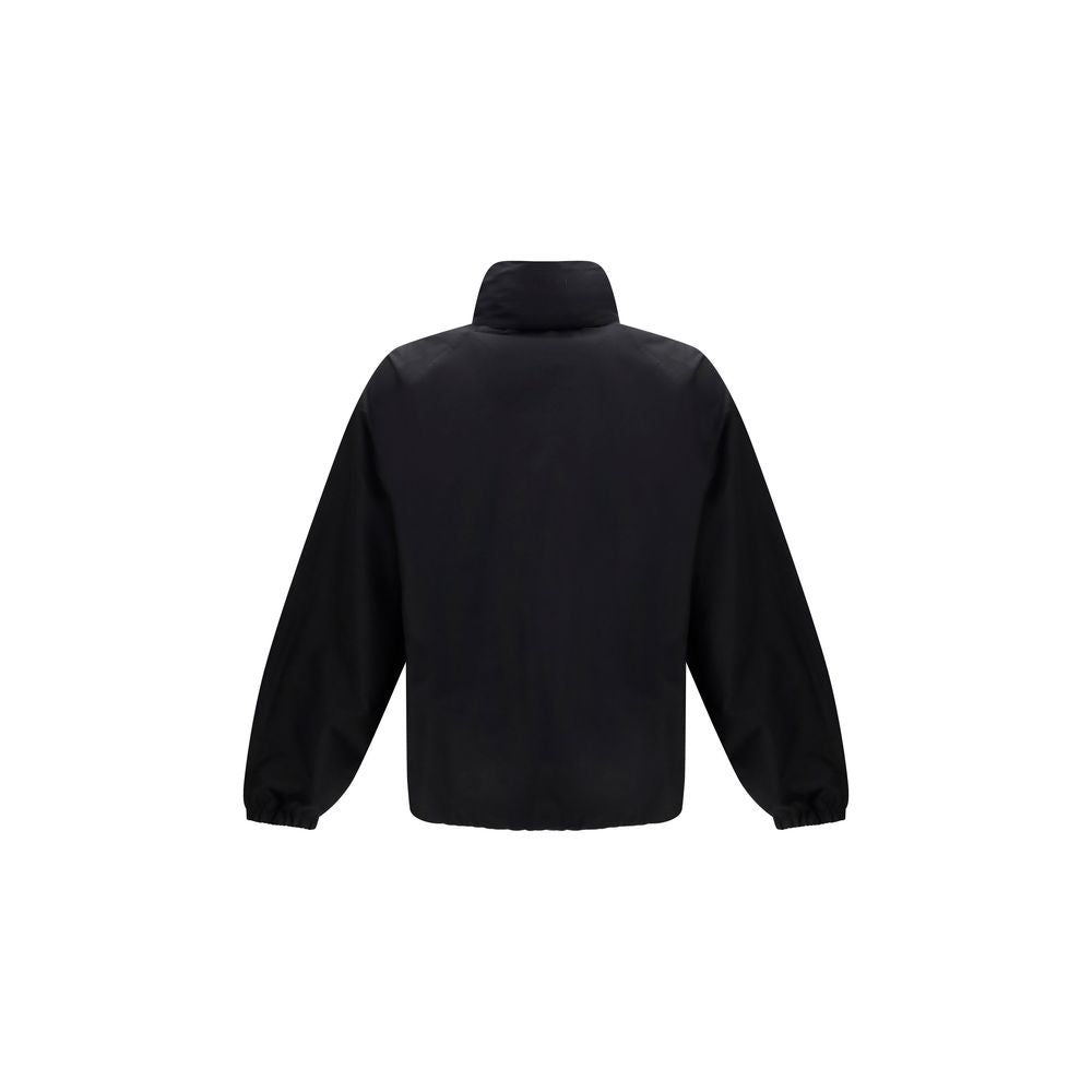 Gucci Black Cotton Full-Length Jacket