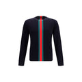Gucci Blue Cotton Sweatshirt