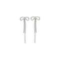 Self-Portrait Silver Brass Earrings