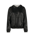 Saint Laurent Black Leather Tank Tops