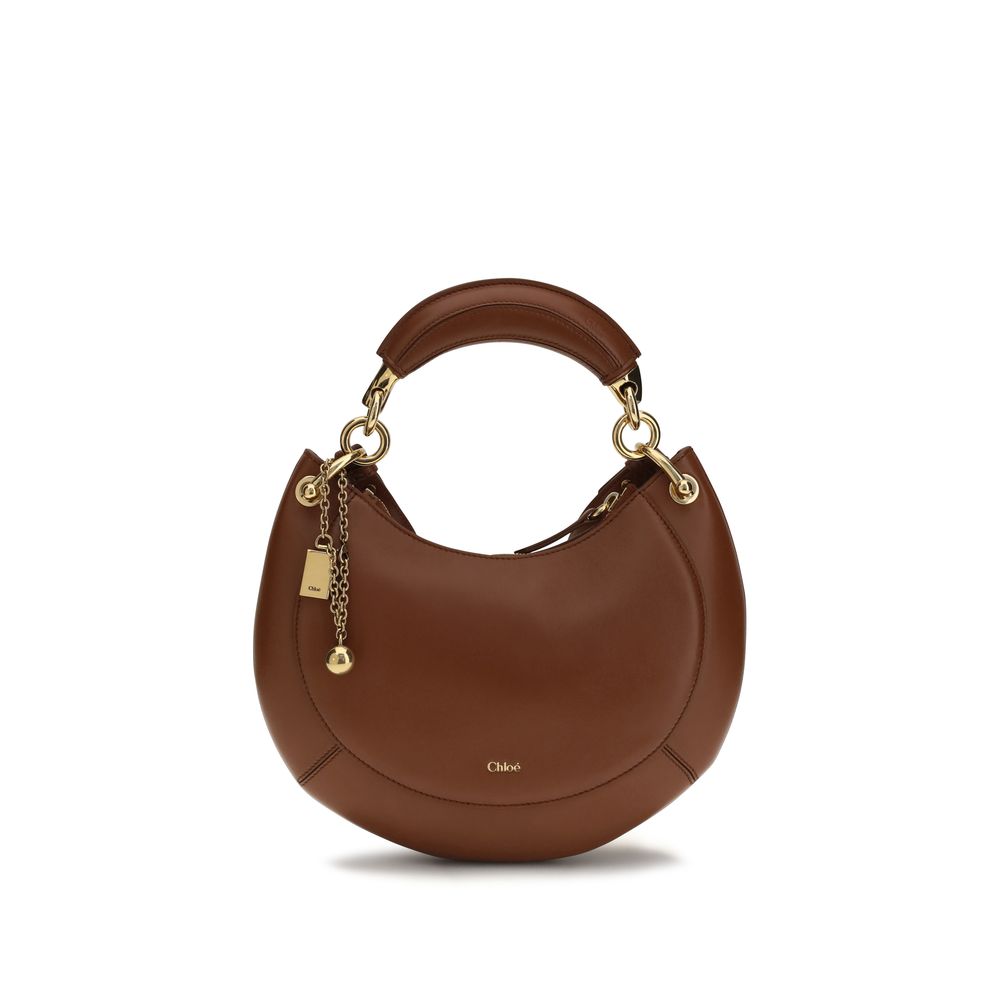 Chloé Brown Calf Leather Bos Taurus Shoulder Bag