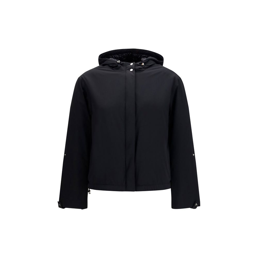 Herno Black Polyamide Shell Jacket