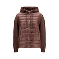 Herno Brown Polyester Full-Length Jacket