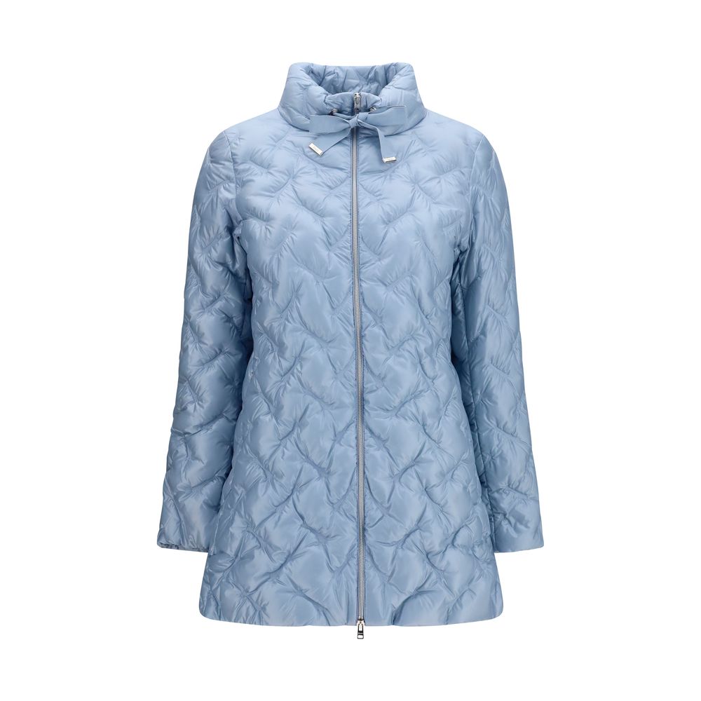 Herno Blue Polyester Full-Length Jacket