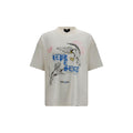 Represent Beige Cotton T-Shirt
