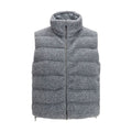 Herno Gray Polyester Sleeveless Jacket