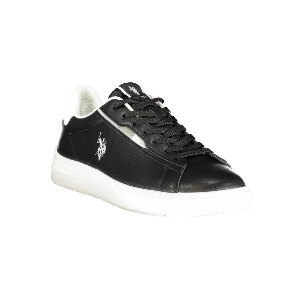 U.S. POLO ASSN. Black Polyester Men's Sneaker