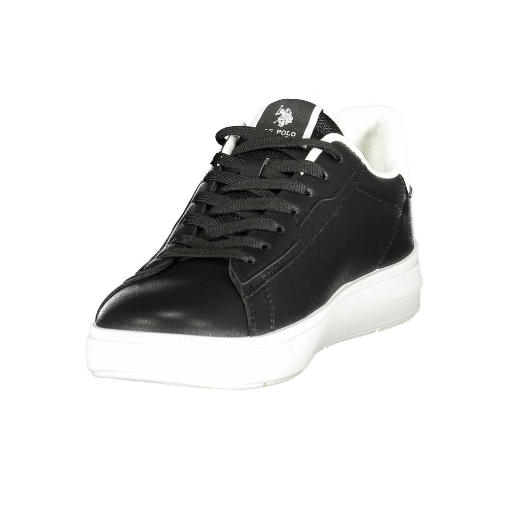 U.S. POLO ASSN. Black Polyester Men's Sneaker