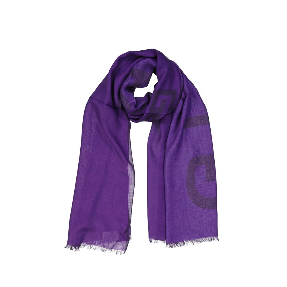 Givenchy Purple Cashmere Foulard