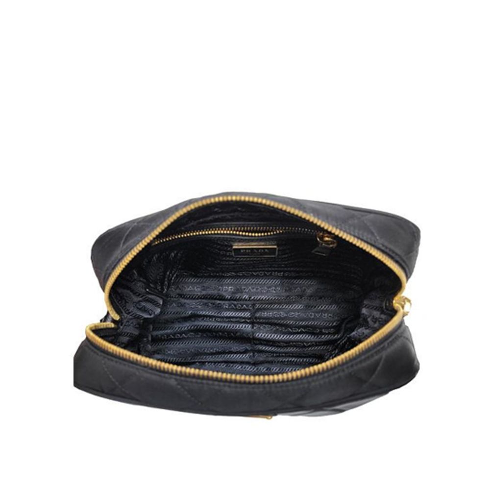 Prada Black Nylon Shoulder Bag