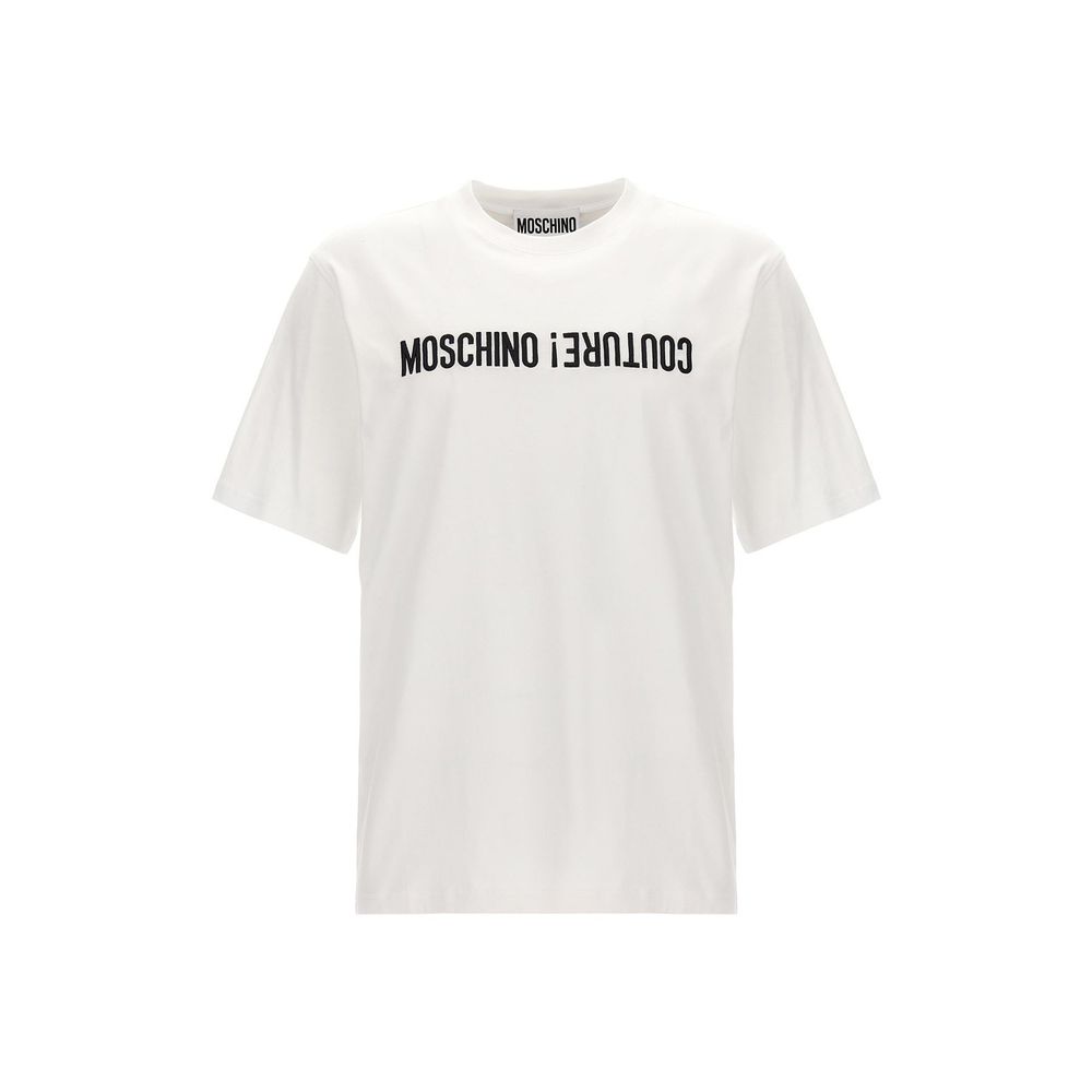 Moschino White Cotton T-Shirt