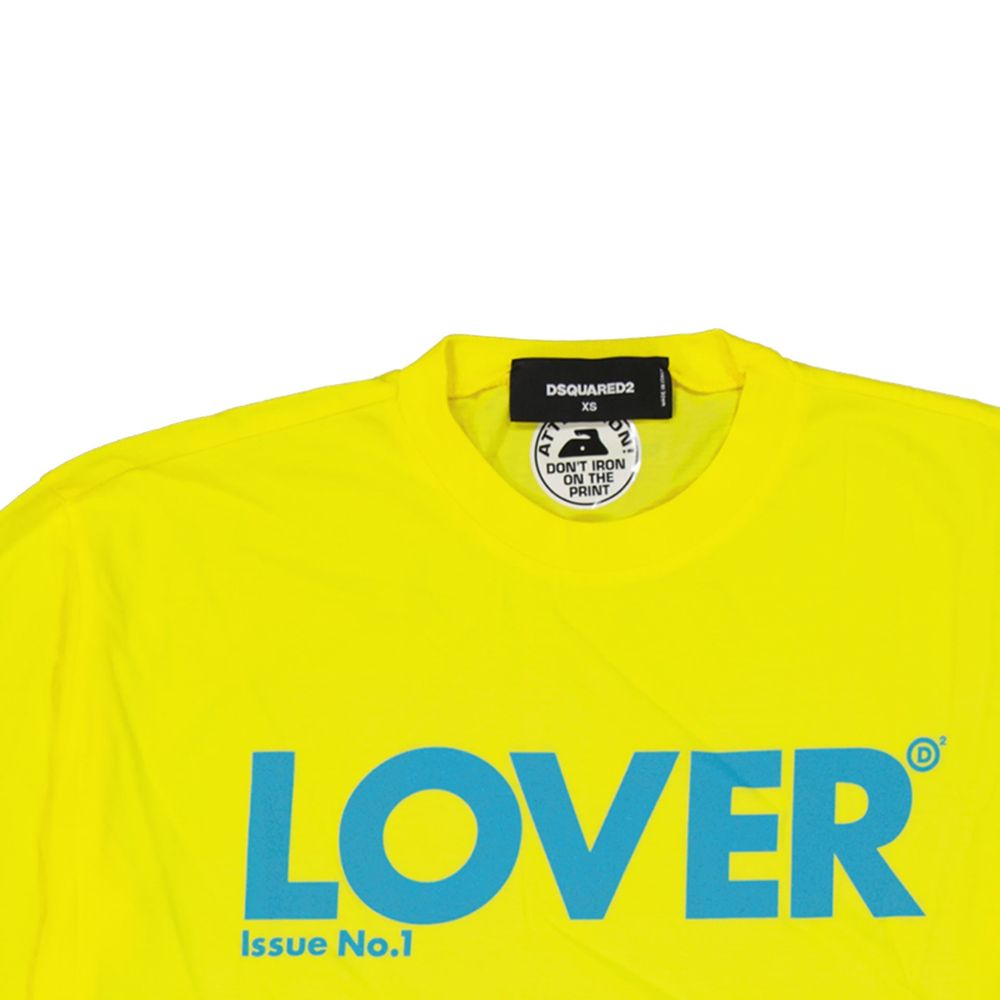 Dsquared² Bicolor Cotton T-Shirt