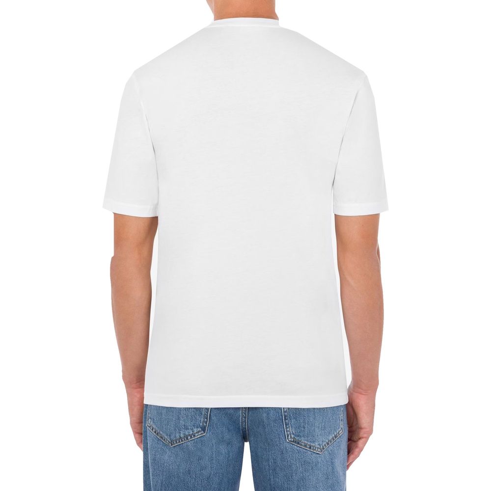 Moschino White Cotton T-Shirt