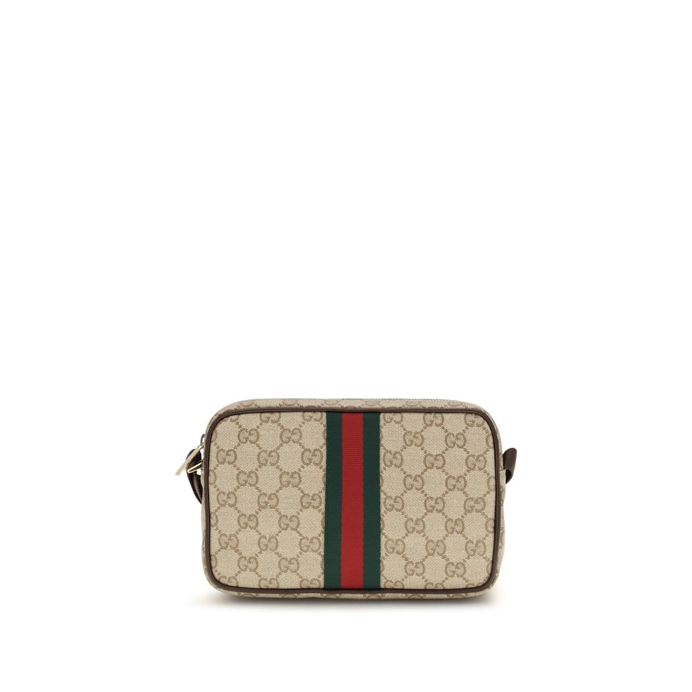 Gucci Beige Cotton Shoulder Bag Gucci