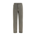 Brunello Cucinelli Bicolor Cotton Jeans Denim