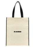 Jil Sander Bicolor Jute Tote Bag
