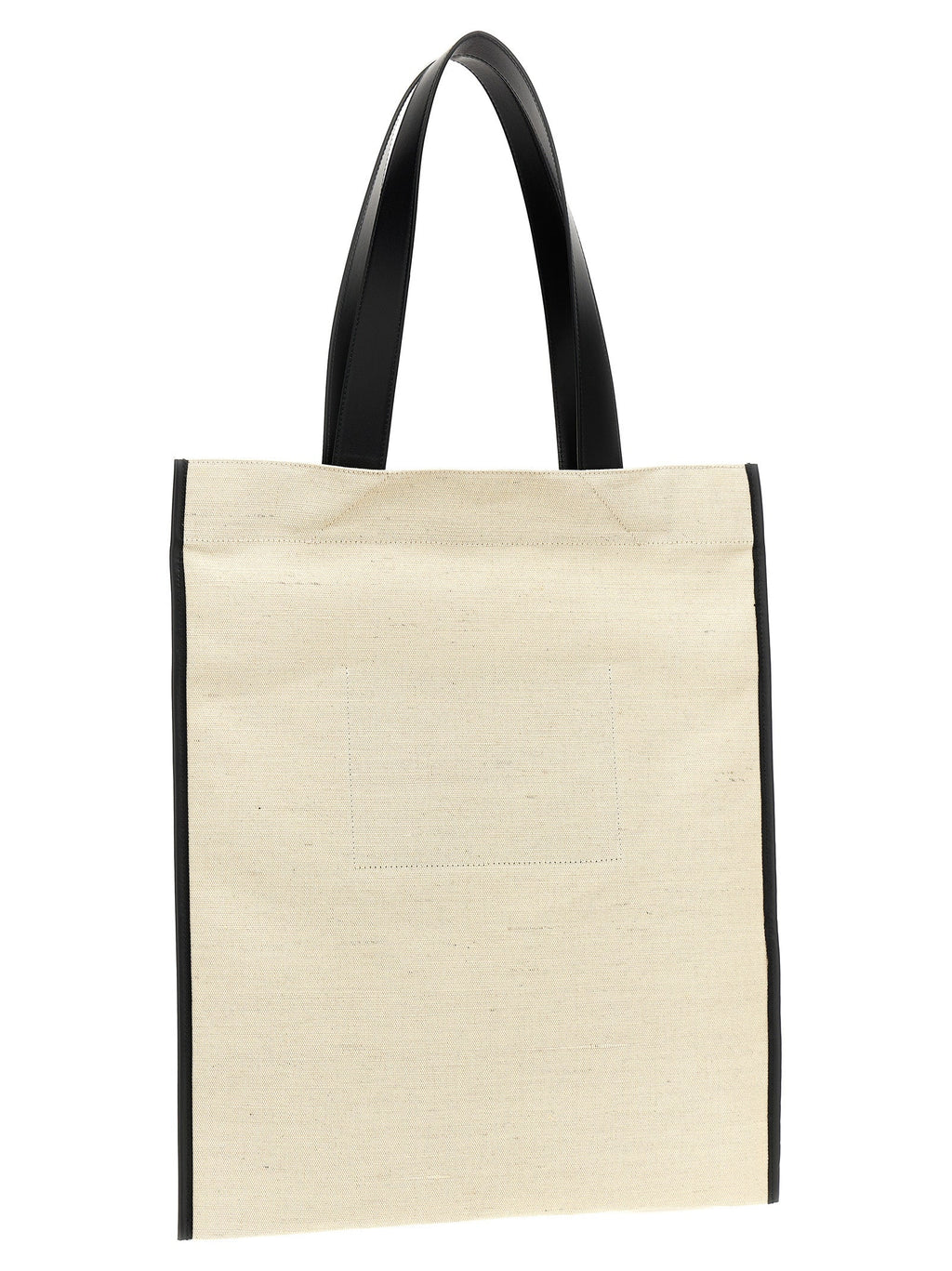 Jil Sander Bicolor Jute Tote Bag