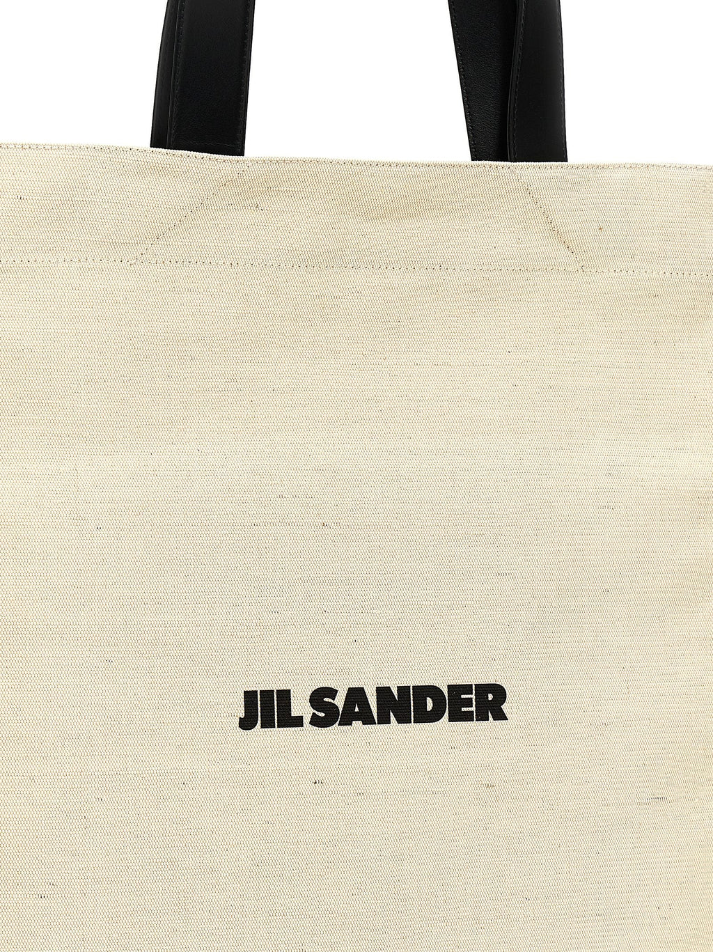 Jil Sander Bicolor Jute Tote Bag
