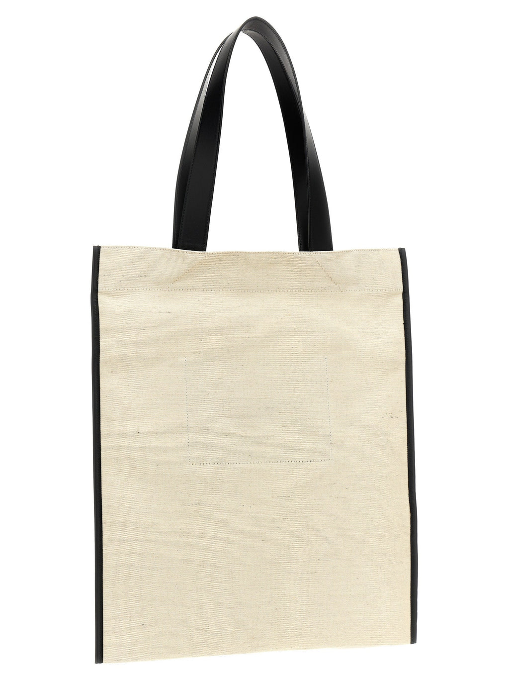 Jil Sander Bicolor Cotton Tote Bag