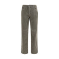 Brunello Cucinelli Bicolor Cotton Casual Pants