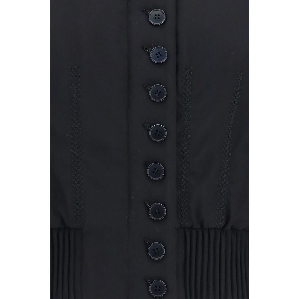 Alexander McQueen Black Polyester Bomber