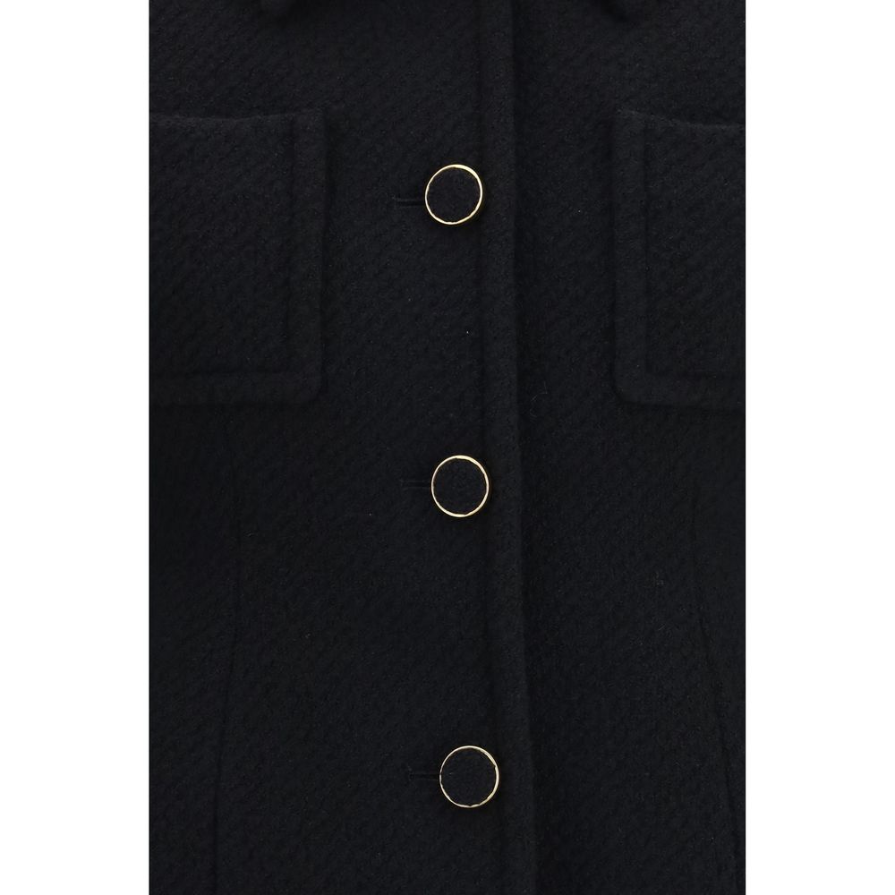 Chloé Black Wool Oves Aries Blazer