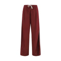 Brunello Cucinelli Bordeaux Cotton Athletic Pants