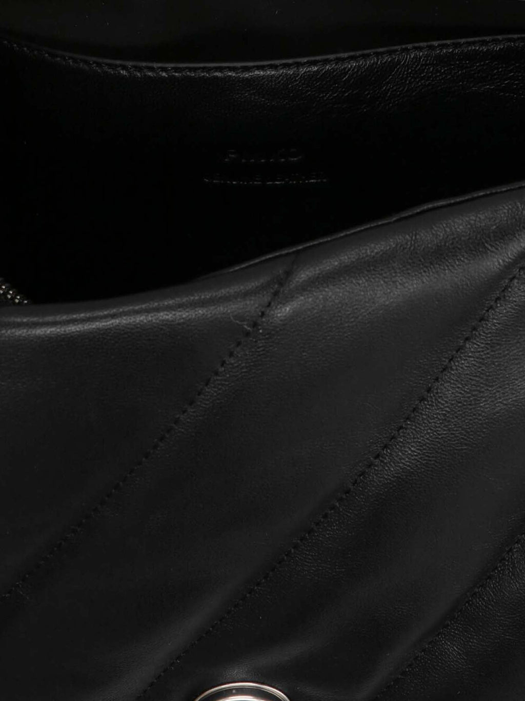 PINKO Black Lamb Leather Crossbody Bag