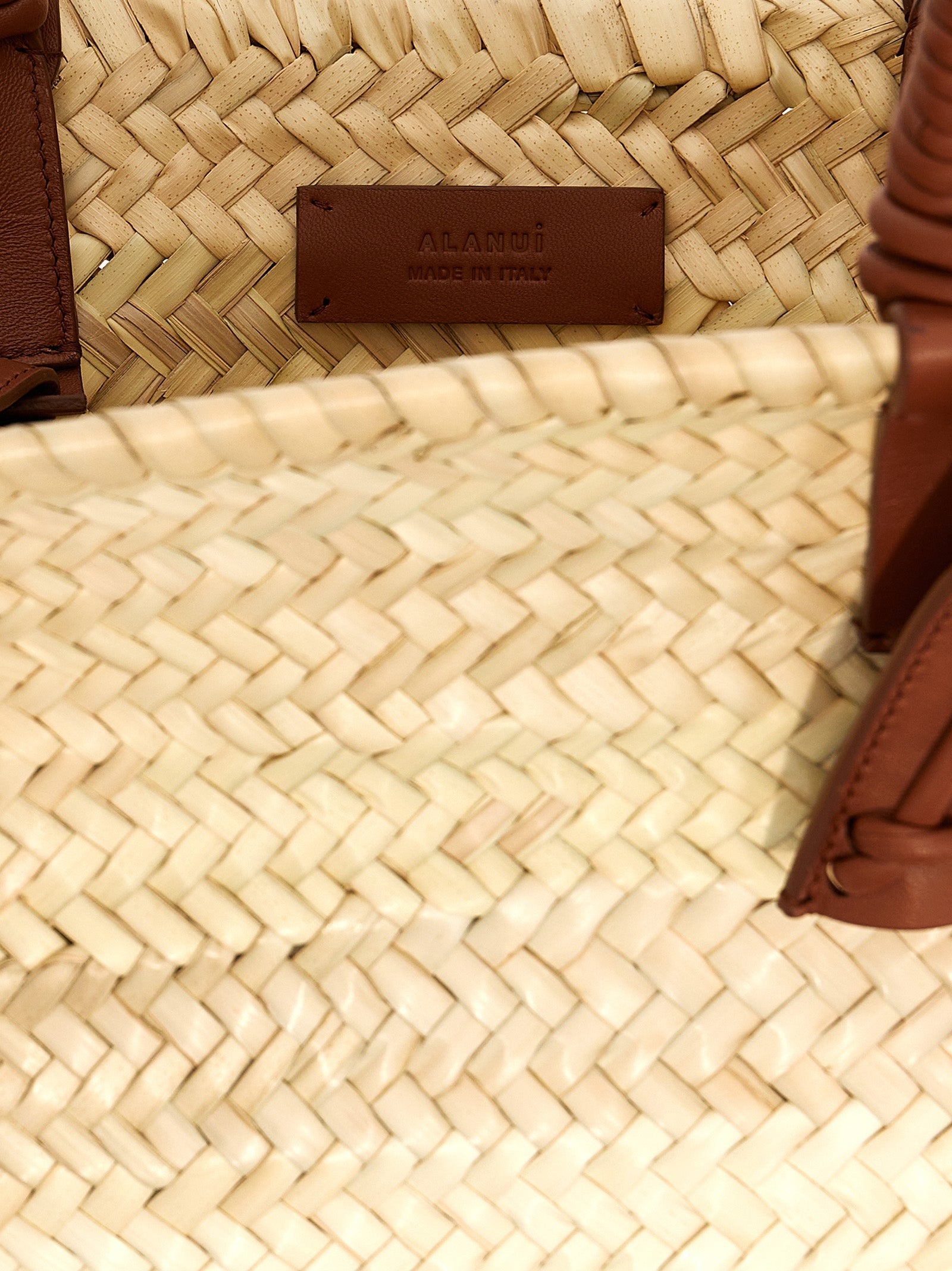 Alanui Brown Marabou Handbag