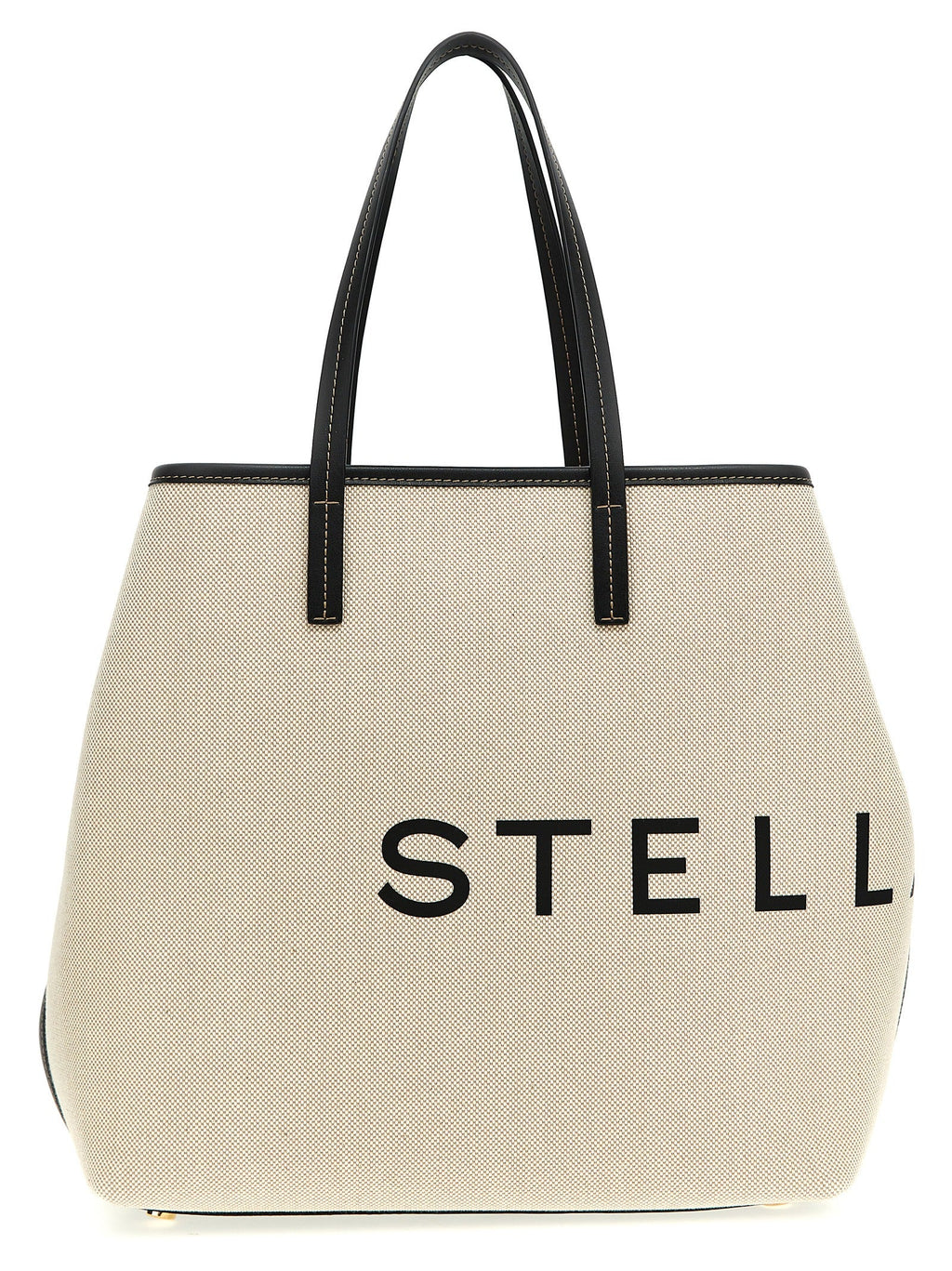 Stella McCartney Beige Cotton Tote Bag