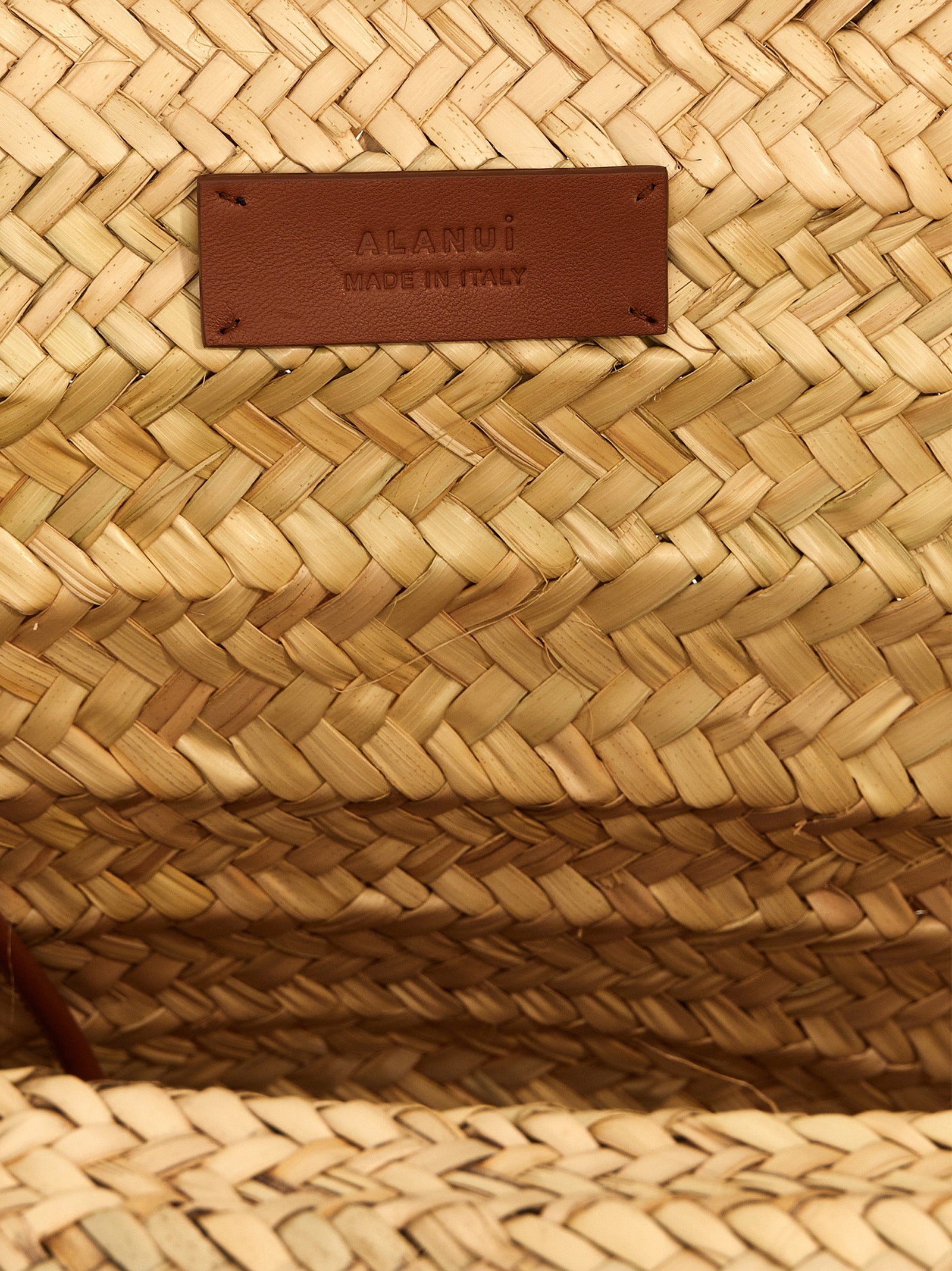 Alanui Brown Marabou Handbag