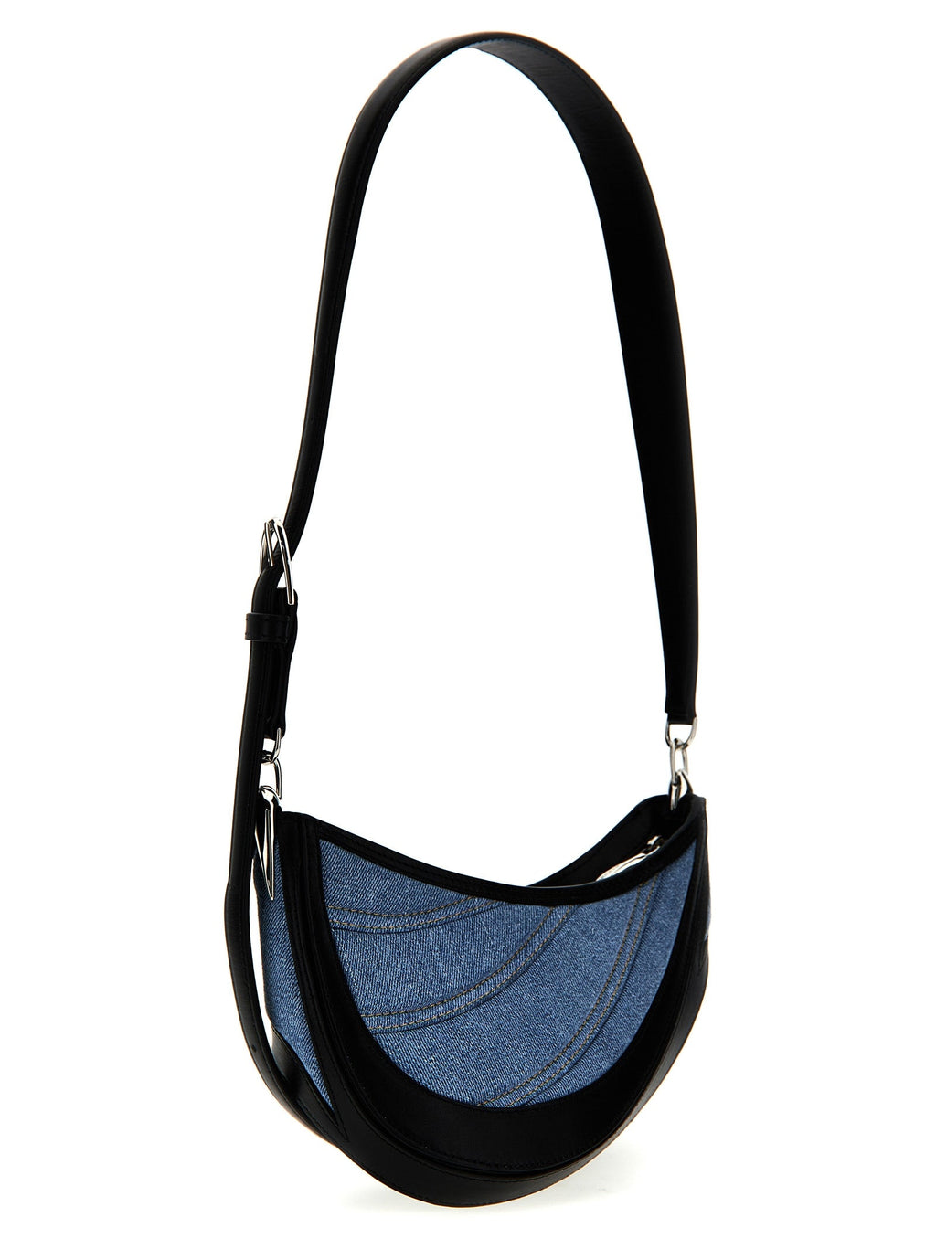 Mugler Multicolor Calfskin Shoulder Bag