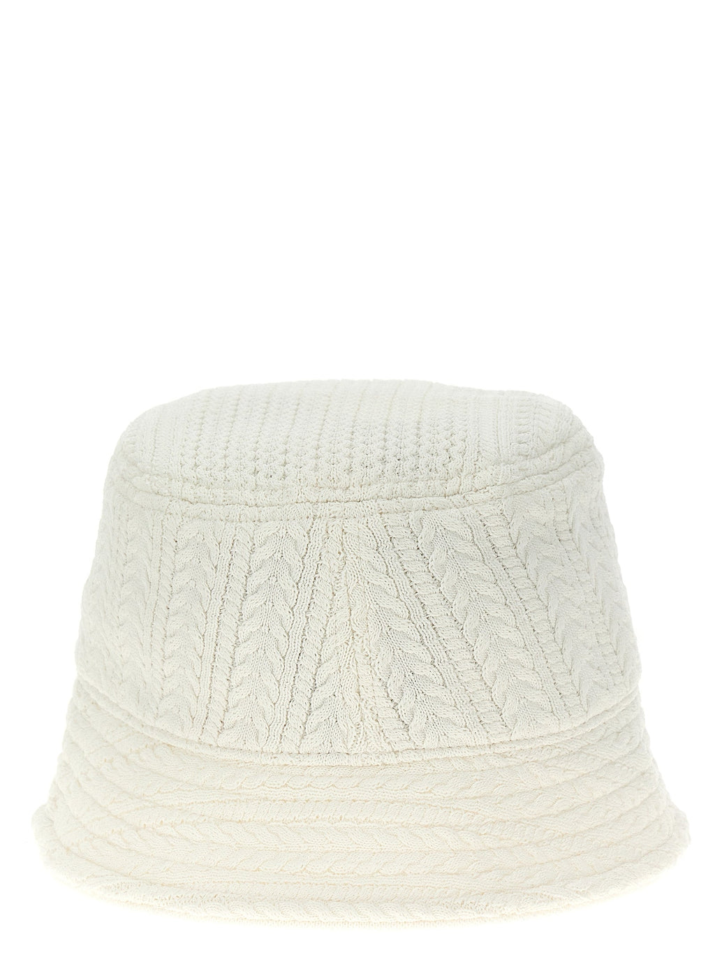 Jacquemus White Viscose Bucket Hat
