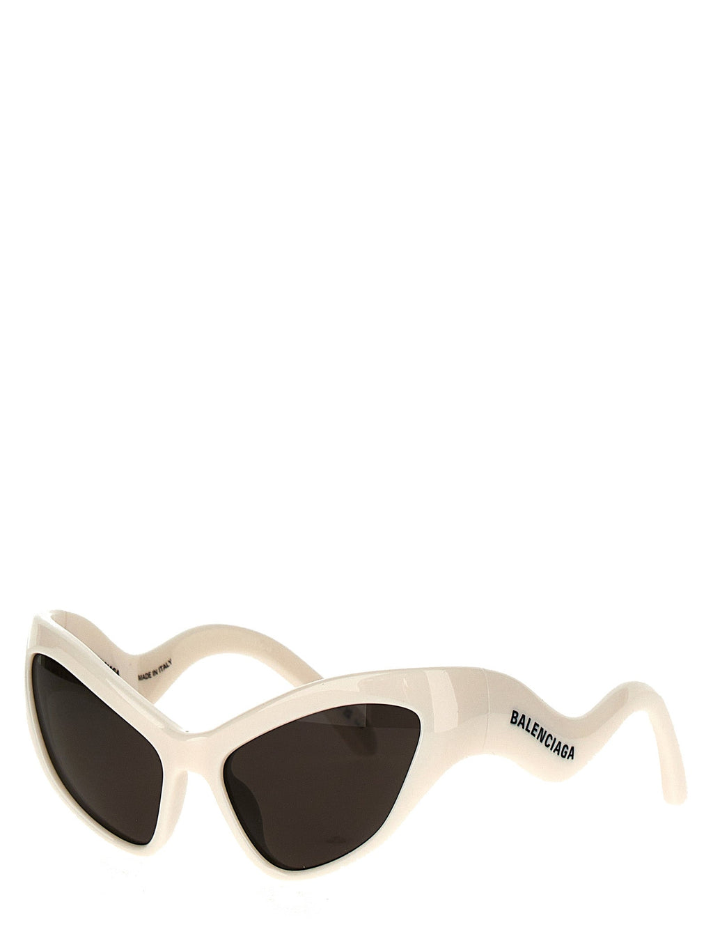 Balenciaga White Nylon Sunglasses