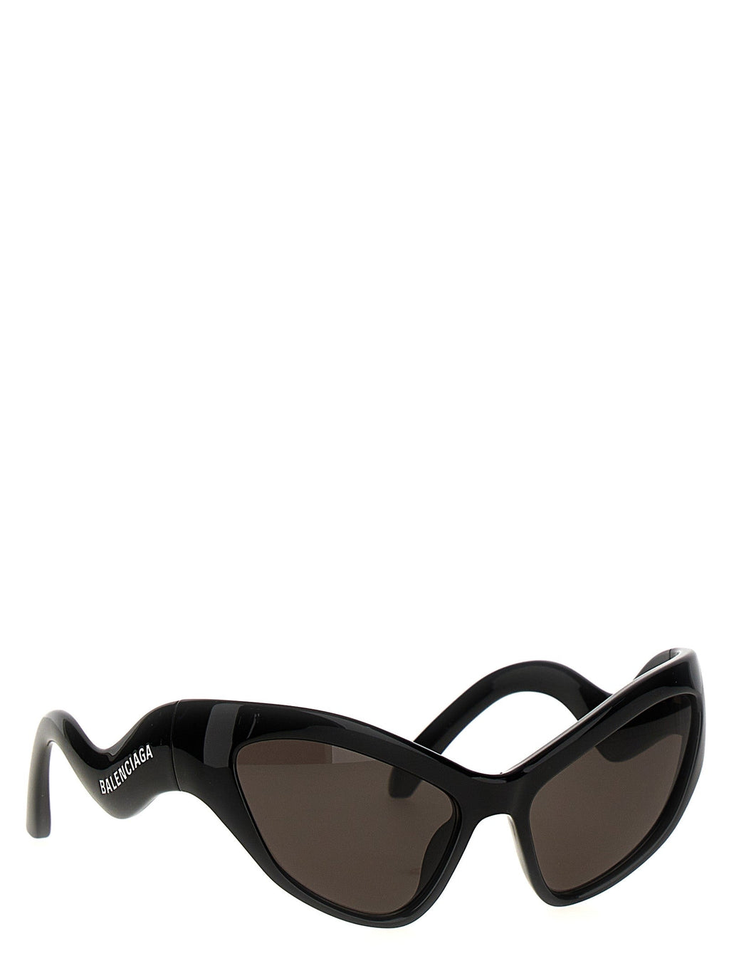 Balenciaga Black Nylon Sunglasses
