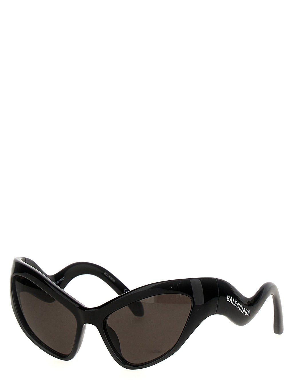 Balenciaga Black Nylon Sunglasses