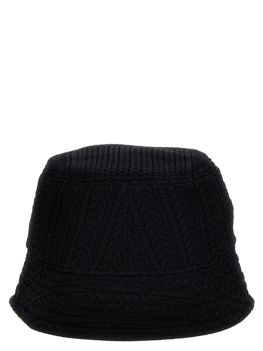 Jacquemus Black Viscose Bucket Hat