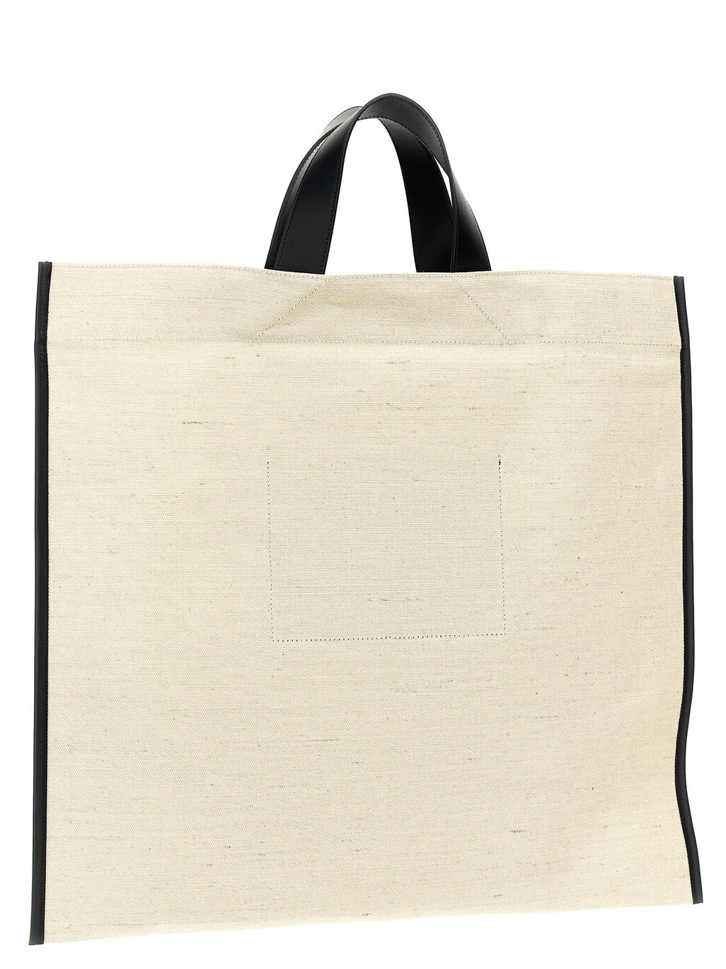 Jil Sander Bicolor Jute Tote Bag