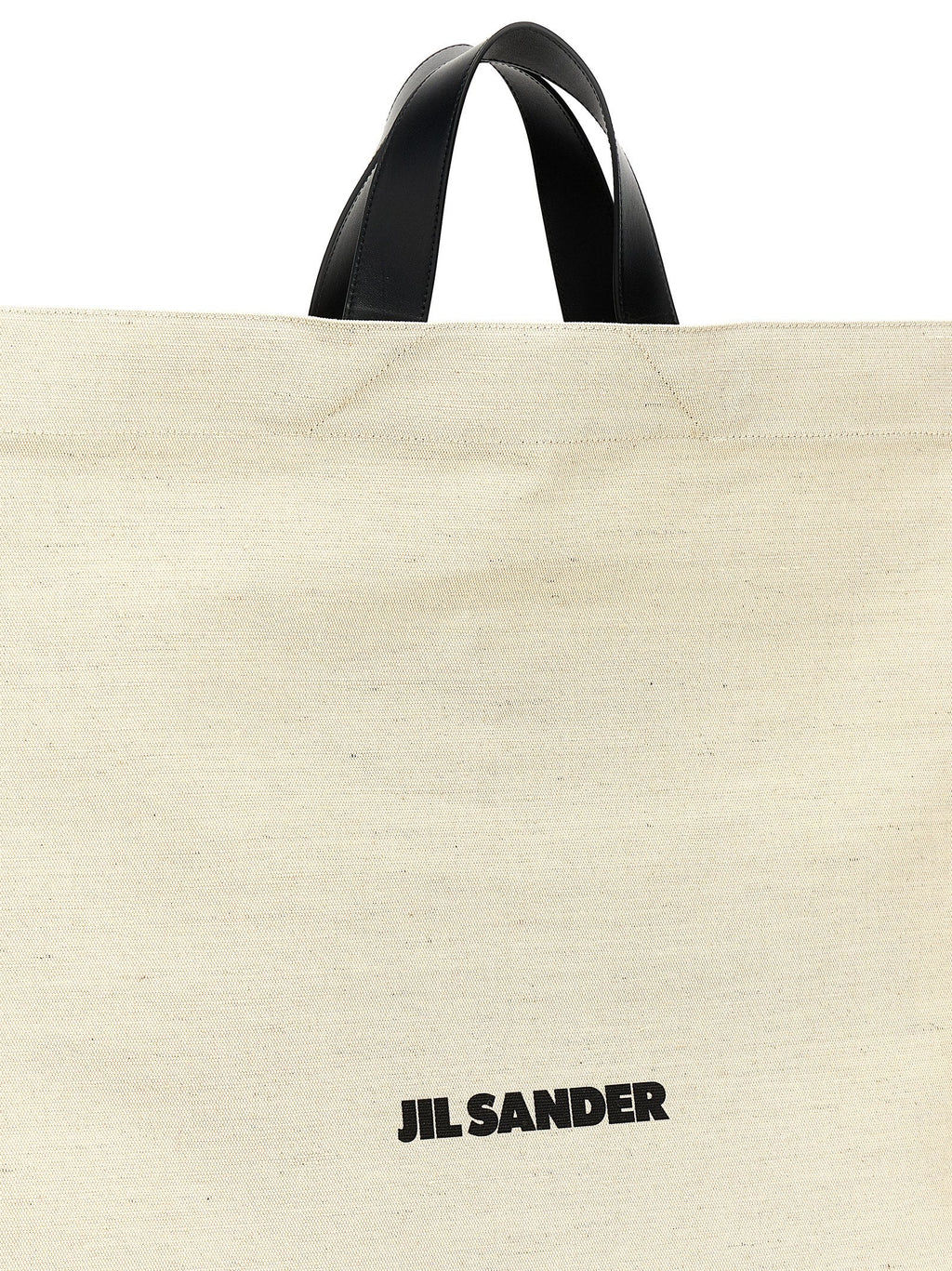 Jil Sander Bicolor Jute Tote Bag