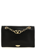 Valentino Garavani Black Lamb Leather Shoulder Bag