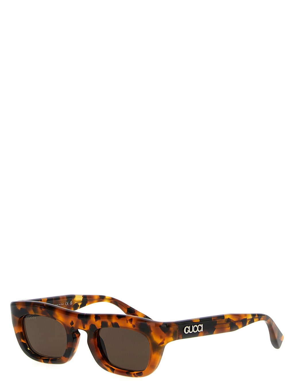 Gucci Brown Acetate Sunglasses