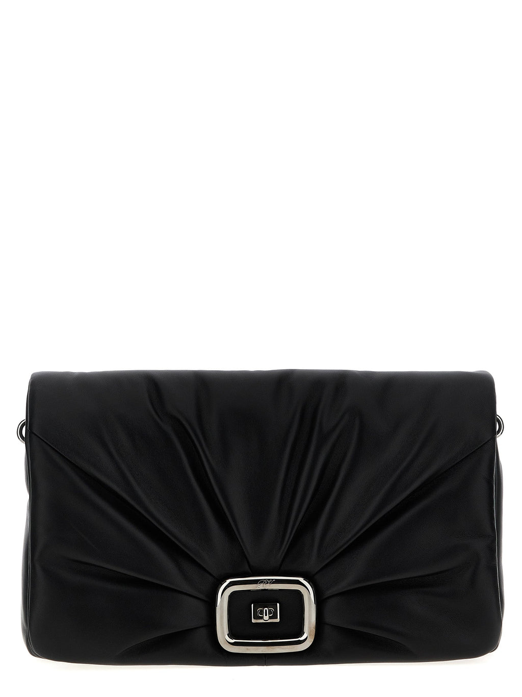 Roger Vivier Black Leather Shoulder Bag