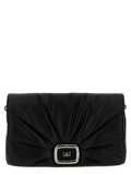 Roger Vivier Black Leather Shoulder Bag